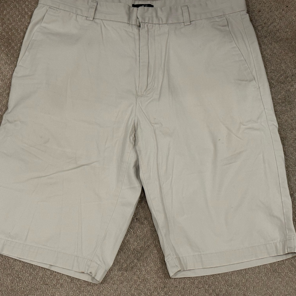 Calvin Klein Khaki Beige Color Shorts Mens Size 32 Hiking Casual Golf